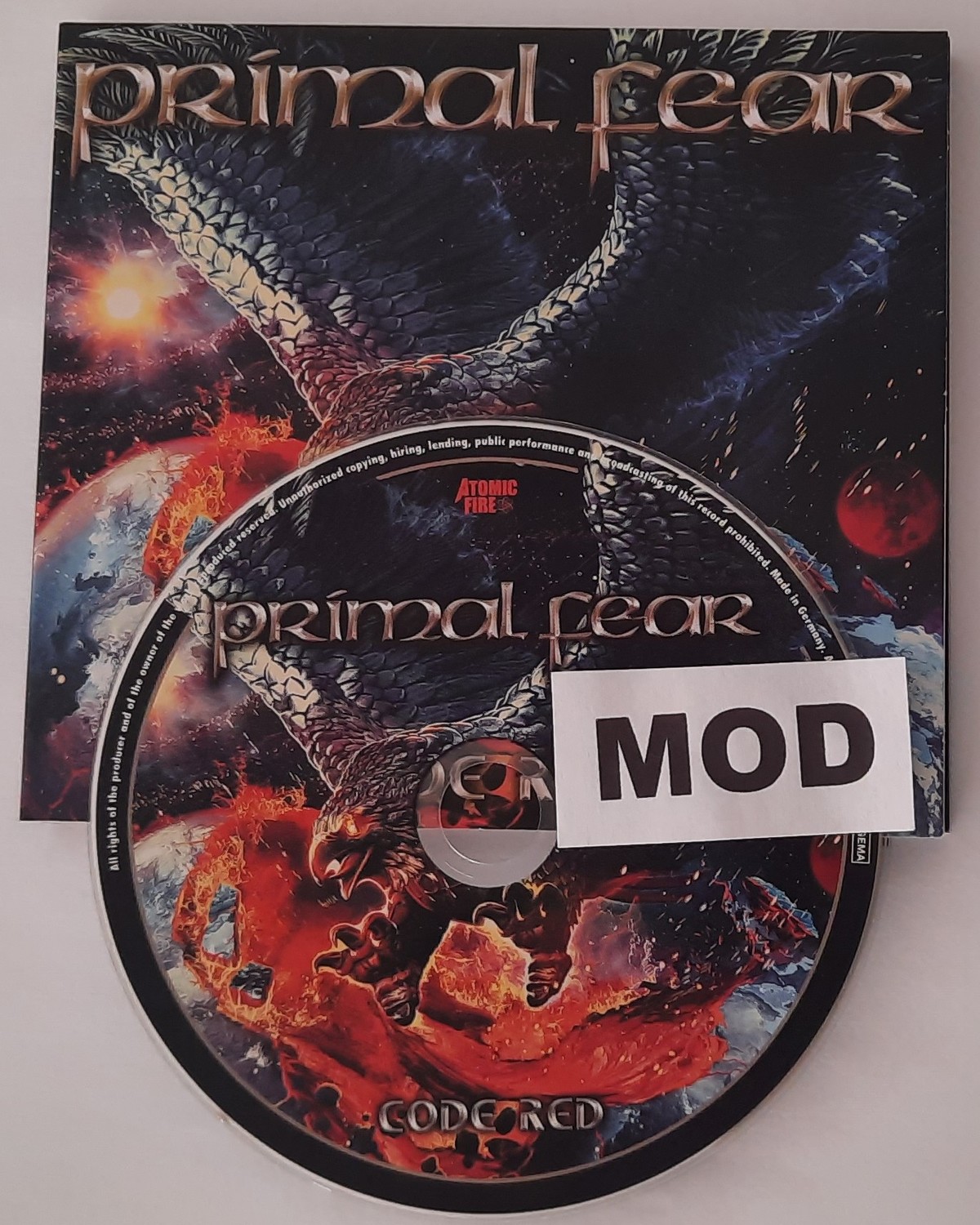Primal Fear - Code Red (2023) CD-Rip Скачать - Зарубежные Рок Альбомы