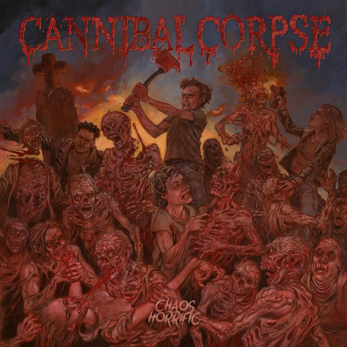 Cannibal Corpse - Chaos Horrific (2023) Скачать - Зарубежные Рок.